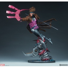 Marvel: X-Men - Gambit Maquette | Sideshow Collectibles