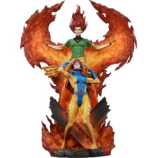 Marvel: X-Men - Phoenix and Jean Grey Maquette | Sideshow Collectibles