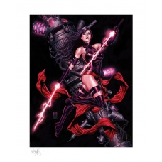 Marvel: X-Men - Psylocke Unframed Art Print by Mark Brooks | Sideshow Collectibles