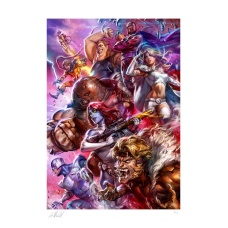 Marvel: X-Men - The Brotherhood of Mutants Unframed Art Print | Sideshow Collectibles
