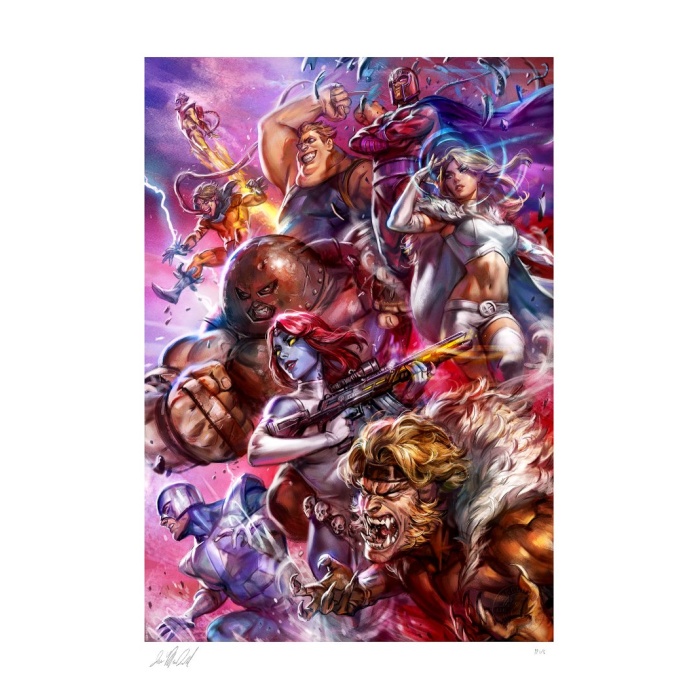 Marvel: X-Men - The Brotherhood of Mutants Unframed Art Print Sideshow Collectibles Product