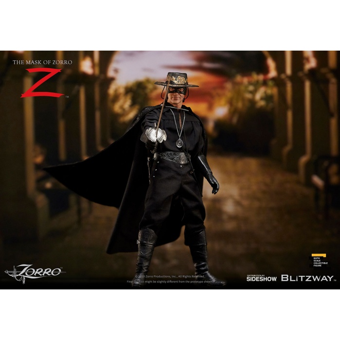 Mask of Zorro: Zorro 1:6 scale Figure Blitzway Product