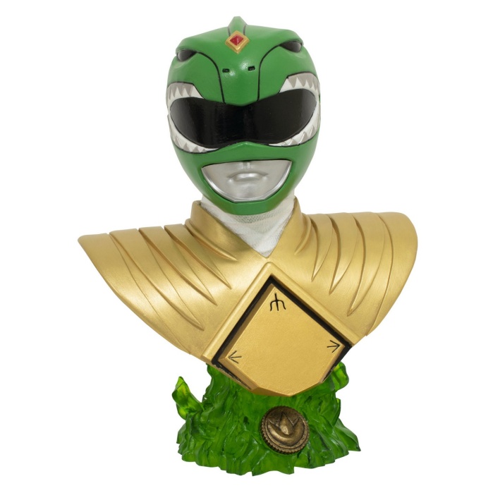 Mighty Morphin Power Rangers: Legends in 3D - Green Ranger 1:2 Bust Diamond Select Toys Product