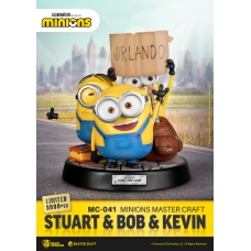 Minions: Master Craft Stuart with Bob and Kevin Statue | Beast Kingdom