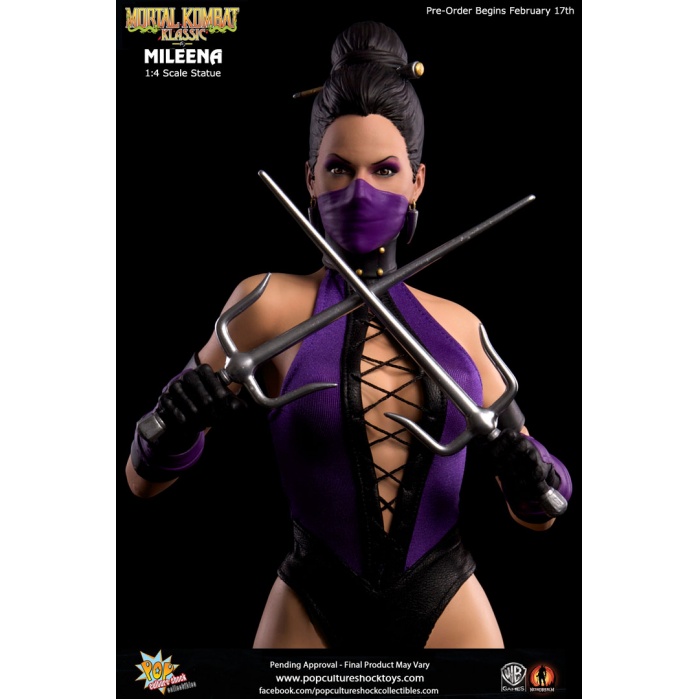 Mortal Kombat Klassic: Mileena 1:4 Statue Pop Culture Shock Product