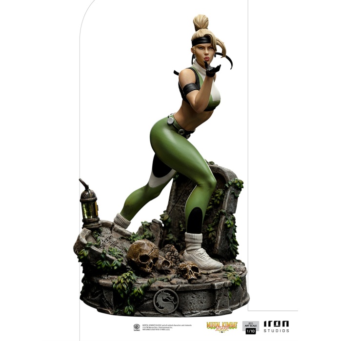 Mortal Kombat: Sonya Blade 1:10 Scale Statue Iron Studios Product