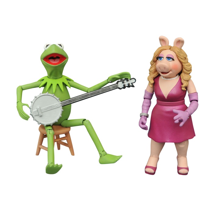 Muppets: Best of Series 1 - Kermit and Miss Piggy Action Figure Set Diamond Select  Product