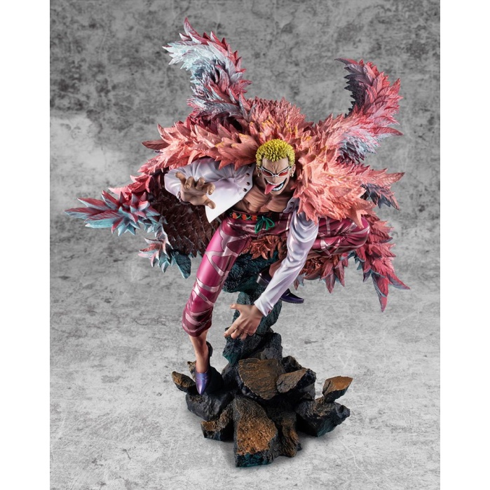 One Piece Excellent Model P.O.P PVC Statue SA-Maximum Heavenly Demon Donquixote Doflamingo 35 cm MegaHouse Product