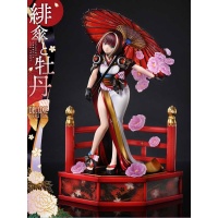 Original Illustration by Fuzichoco Prisma Wing PVC Statue 1/7 Scarlet Umbrella And Peony Deluxe Version 32 cm Prime 1 Studio Product