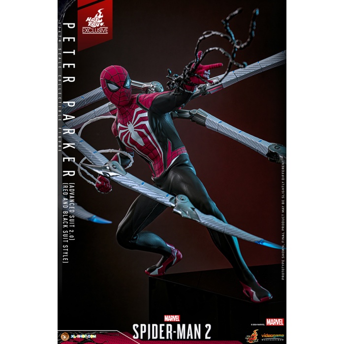 Peter Parker (Advanced Suit 2.0) (Red and Black Suit Style) Hot Toys Exclusive Hot Toys Product