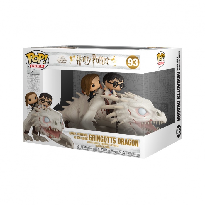 Pop! Rides: Harry Potter - Dragon with Harry Ron and Hermione Funko Product