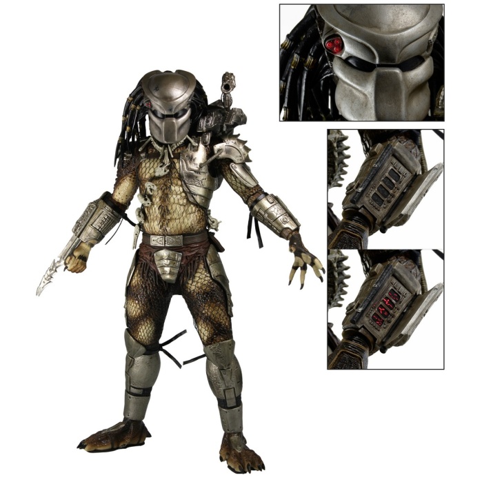Predator: Jungle Hunter Predator with LED Lights - 1-4th Scale Figure NECA Product