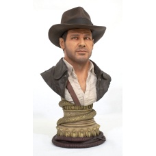 Raiders Of The Lost Ark: Legends 3D - Indiana Jones 1:2 Scale Bust | Diamond Select Toys