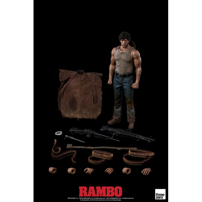 Rambo: First Blood - John Rambo 1:6 Scale Figure threeA Product