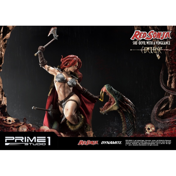 Red Sonja: Deluxe She-Devil with a Vengeance Statue Prime 1 Studio Product