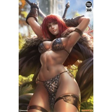 Red Sonja Unframed Art Print | Sideshow Collectibles