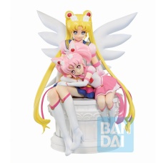 Sailor Moon Eternal: Eternal Sailor Moon and Sailor Chibi Moon Ichibansho PVC Statue | Banpresto
