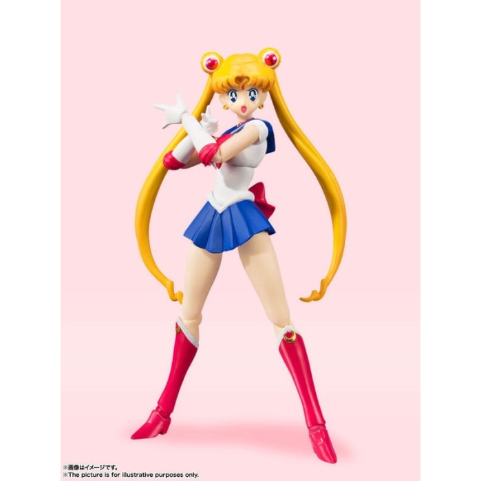 Sailor Moon S.H. Figuarts Action Figure Sailor Moon Animation Color Edition 14 cm Tamashii Nations Product