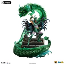 Saint Seiya: Dragon Shiryu Deluxe Version 1:10 Scale Statue | Iron Studios