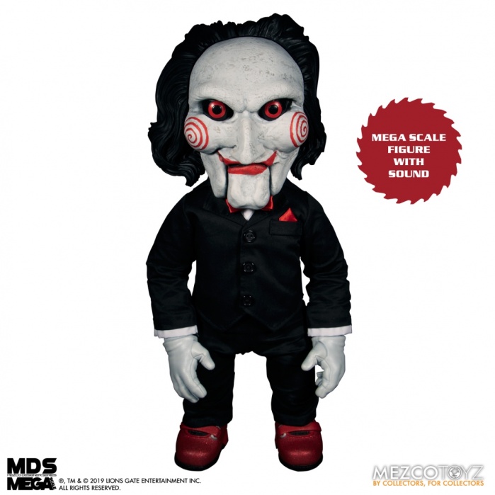 SAW: Mega Scale Talking Billy 15 inch Action Figure Mezco Toyz Product