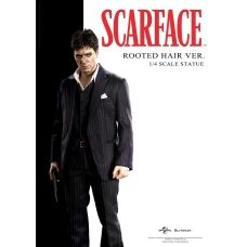 Scarface: Tony Montana Rooted Hair Version 1:4 Scale Statue | Blitzway