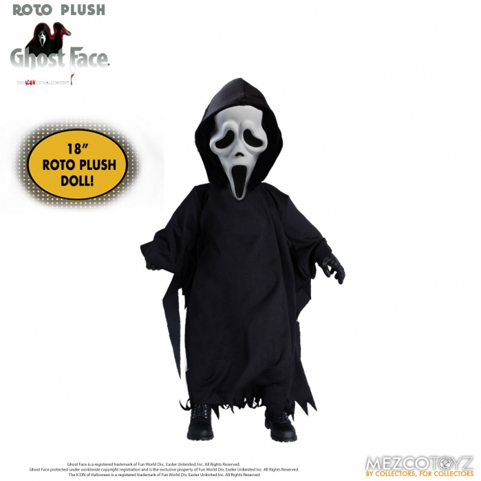 Scream: Ghostface 18 inch Roto Plush Mezco Toyz Product