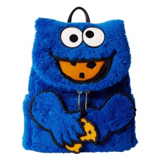 Sesame Street by Loungefly Plush Mini Backpack Cookie Monster | Loungefly