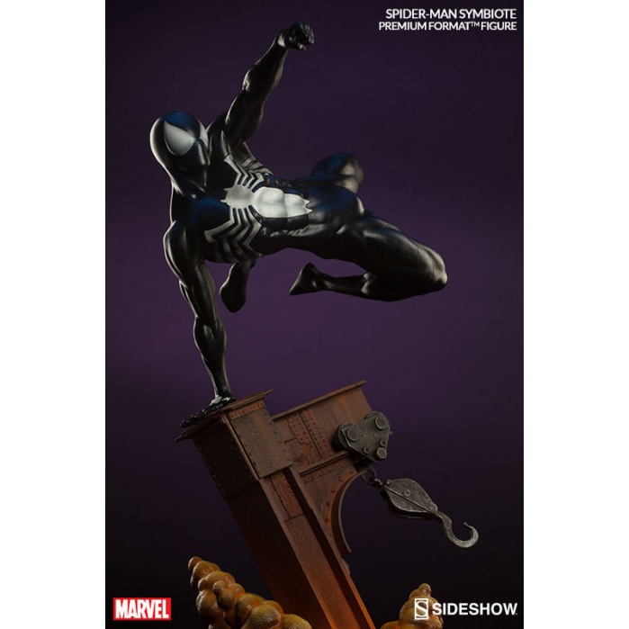 Spider-Man Symbiote Costume Premium Format Sideshow Collectibles Product