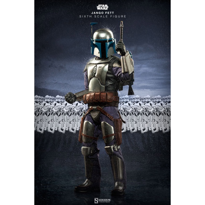 Star Wars 1/6 Action Figure 1/6 Jango Fett Sideshow Collectibles Product