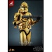 Star Wars Action Figure 1/6 Clone Trooper (Gold Chrome Version) Exclusive 30 cm Hot Toys Product