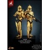 Star Wars Action Figure 1/6 Clone Trooper (Gold Chrome Version) Exclusive 30 cm Hot Toys Product