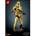 Star Wars Action Figure 1/6 Clone Trooper (Gold Chrome Version) Exclusive 30 cm Hot Toys Product