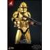 Star Wars Action Figure 1/6 Clone Trooper (Gold Chrome Version) Exclusive 30 cm Hot Toys Product