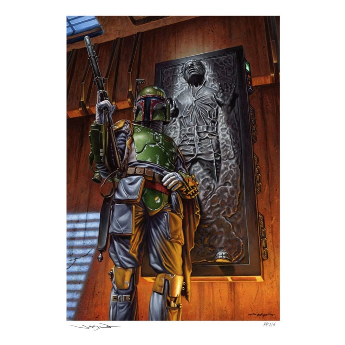 Star Wars Art Print Boba Fett: The Bounty 46 x 61 cm - unframed Sideshow Collectibles Product