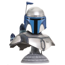 Star Wars: Attack Of The Clones Legends 3D - Jango Fett 1:2 Scale Bust | Diamond Select Toys