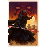 Star Wars: Darth Maul - The Phantom Menace Unframed Art Print Sideshow Collectibles Product