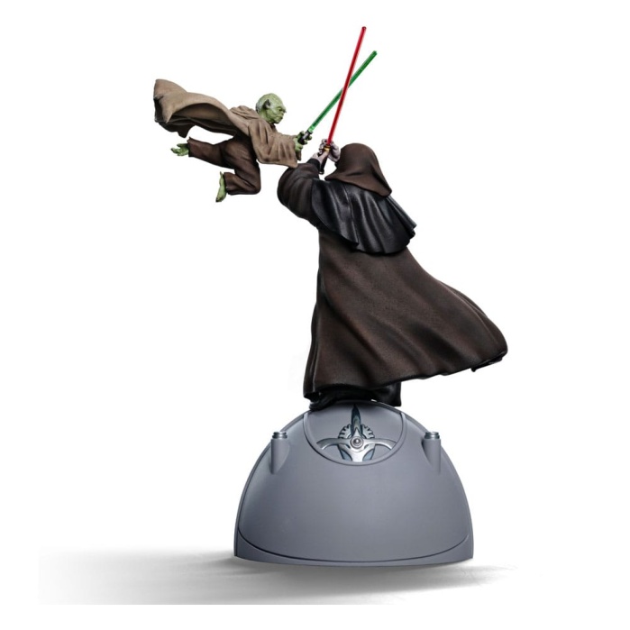 Star Wars Deluxe Art Scale Statue 1/10 Yoda vs Emperor Palpatine (CCXP Exclusive 2024) 31 cm Iron Studios Product