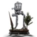 Star Wars Demi Art Scale Statue 1/20 AT-ST and Chewbacca 53 cm Iron Studios Product