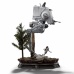 Star Wars Demi Art Scale Statue 1/20 AT-ST and Chewbacca 53 cm Iron Studios Product