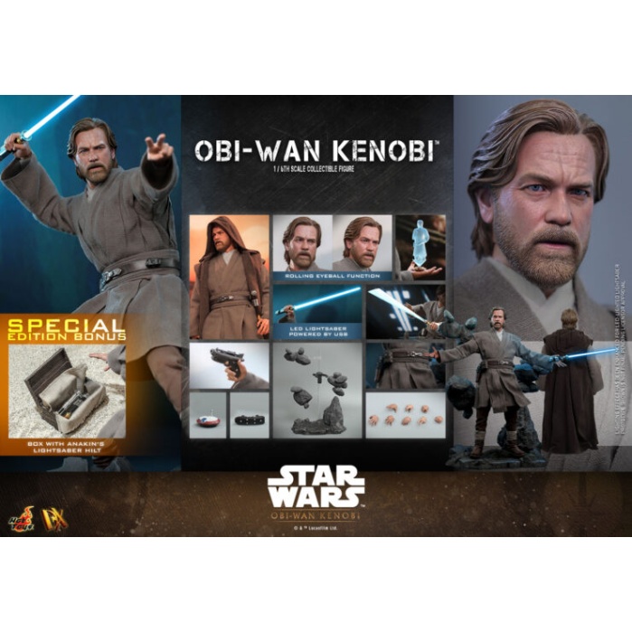 Star Wars:  Obi-Wan Kenobi (Special Edition) Hot Toys Product