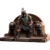 Star Wars: Premier Collection - Mandalorian Boba Fett On Throne Statue Gentle Giant Studios Product