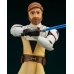 Star Wars The Clone Wars ARTFX+ PVC Statue 1/10 Obi-Wan Kenobi Kotobukiya Product