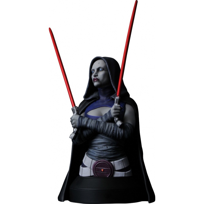 Star Wars: The Clone Wars - Asajj Ventress 1:6 Scale Bust Diamond Select Toys Product