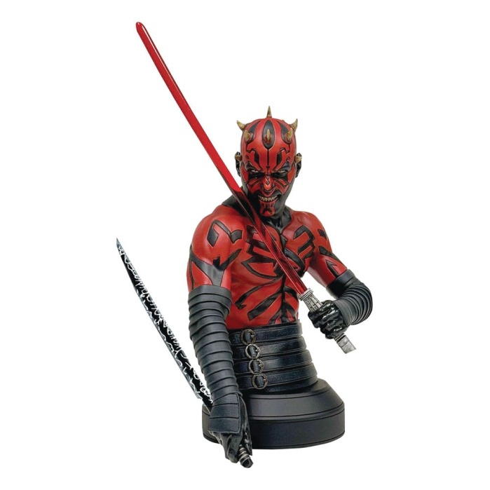 Star Wars: The Clone Wars Bust 1/6 Darth Maul (Shirtless) 15 cm Gentle Giant Studios Product