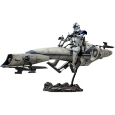 Star Wars: The Clone Wars - Commander Appo with BARC Speeder 1:6 Scale Figure Set | Hot Toys