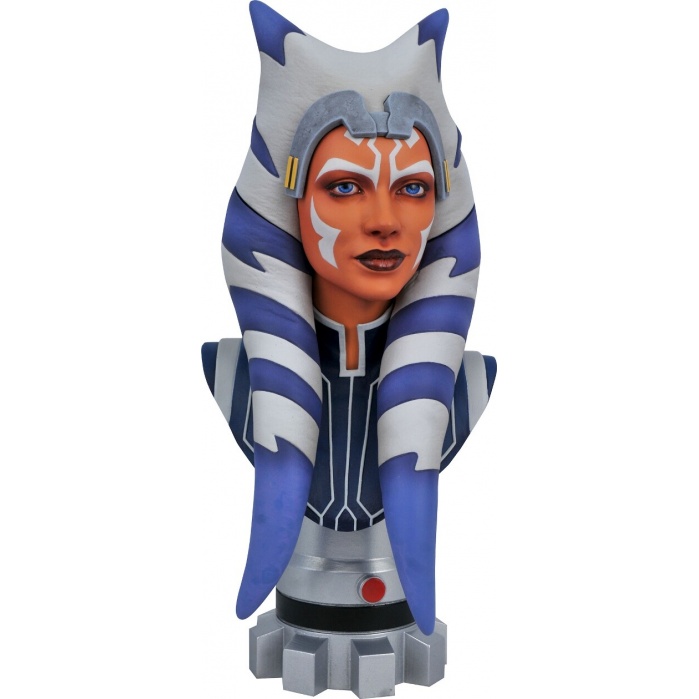Star Wars: The Clone Wars - Legends in 3D Ahsoka Tano 1:2 Scale Bust Gentle Giant Studios Product