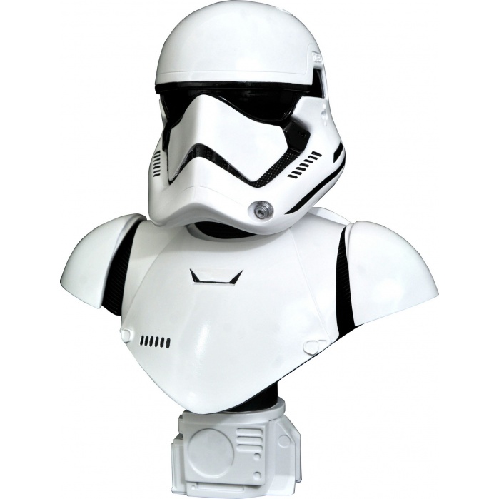 Star Wars: The Force Awakens - Legends in 3D First Order Stormtrooper 1:2 Scale Bust Diamond Select Toys Product