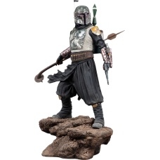 Star Wars: The Mandalorian - Boba Fett Premium 1:4 Scale Statue | Sideshow Collectibles