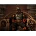 Star Wars: The Mandalorian - Deluxe Boba Fett on Throne 1:10 Scale Statue Iron Studios Product