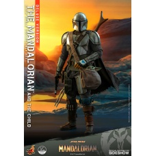 Star Wars: The Mandalorian - Deluxe The Mandalorian and The Child 1:4 Scale Set | Hot Toys